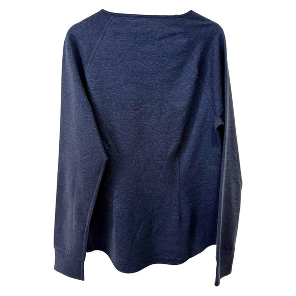 Kit and Ace NWT Men’s Pullover Navy Crew Neck 151 Long Sleeve Sweater Size L - Picture 6 of 17